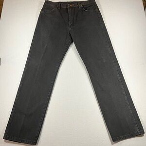 Wrangler 13MWZWK , 100% Cotton,  Black,  Cowboy Cut Jeans Size, 35 X 34